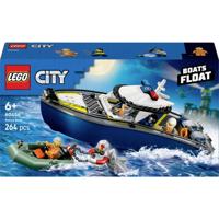 LEGO® CITY 60456 Achtervolging in de politieboot