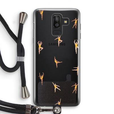 Dans #2: Samsung Galaxy J8 (2018) Transparant Hoesje met koord