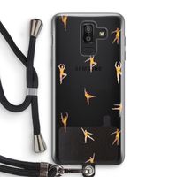 Dans #2: Samsung Galaxy J8 (2018) Transparant Hoesje met koord