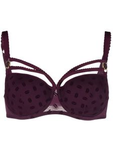 Marlies Dekkers soutien-gorge à design matelassé - Violet