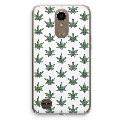 Weed: LG K10 (2017) Transparant Hoesje