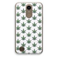 Weed: LG K10 (2017) Transparant Hoesje