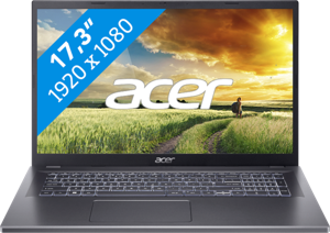 Acer Aspire 5 17 A517-58M-720M Intel® Core™ i7 i7-1355U Laptop 43,9 cm (17.3") Full HD 16 GB LPDDR5-SDRAM 1 TB SSD Wi-Fi 6E (802.11ax) Windows 11 Home Grijs