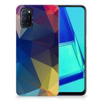 OPPO A52 | A72 | TPU Hoesje | Polygon Dark