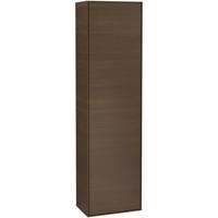 Villeroy & Boch Finion hoge kast - 1 deur 41.8x151.6x27cm - rechts walnoot f49000gn
