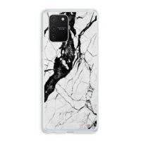 Witte marmer 2: Samsung Galaxy S10 Lite Transparant Hoesje