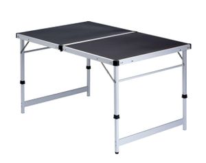 Isabella 120 x 80 cm Campingtafel Donkergrijs