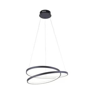 Paul Neuhaus Hanglamp Rowan Ø 55 cm zwart