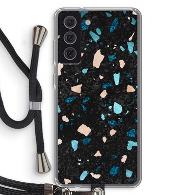 Terrazzo N°11: Samsung Galaxy S21 FE Transparant Hoesje met koord
