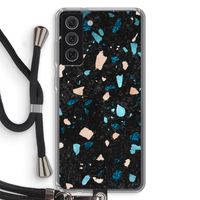Terrazzo N°11: Samsung Galaxy S21 FE Transparant Hoesje met koord