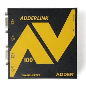 ADDER AV100 serie VGA- en audio ontvanger advanced