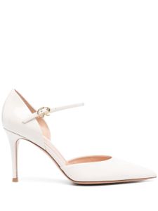 Gianvito Rossi escarpins en cuir à bout pointu 90 mm - Blanc