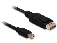 Delock 83479 Kabel Mini DisplayPort 1.2 male > DisplayPort male 4K 60 Hz 5,0 m - thumbnail