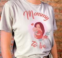 T-shirt baby Leuke mama to be T-shirt baby Leuke mama to be