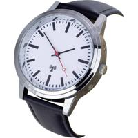 EUROTIME Analoog Horloge stationsklok design Metaal