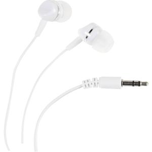 Vivanco SR 3 WHITE In Ear oordopjes Kabel Wit