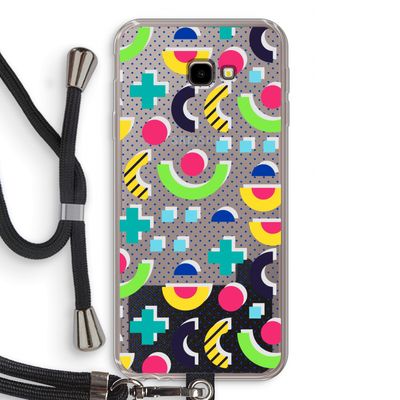 8-bit N°1: Samsung Galaxy J4 Plus Transparant Hoesje met koord
