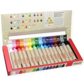 Kleurkrijtjes voor Papier, Glas