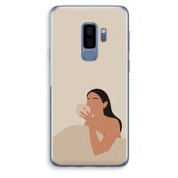 Fresh coffee: Samsung Galaxy S9 Plus Transparant Hoesje