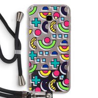 8-bit N°6: Samsung Galaxy J4 Plus Transparant Hoesje met koord