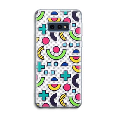 8-bit N°6: Samsung Galaxy S10e Transparant Hoesje