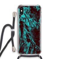 Ice Age: iPhone XS Transparant Hoesje met koord