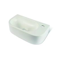 Fontein Luca Sanitair Ceramics 40x21,5x12 cm Keramiek Rechts Mat Wit Luca Sanitair
