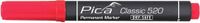 Pica 520/40 Permanent Marker 1-4mm rond rood,10st.
