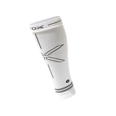 Stox Running Calf sleeves wit/zwart dames W3