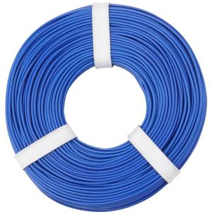 Donau Elektronik 125-052 Draad 1 x 0.25 mm² Blauw 50 m