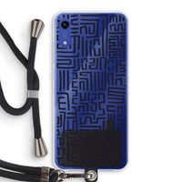 Moroccan Print: Honor Play 8A Transparant Hoesje met koord