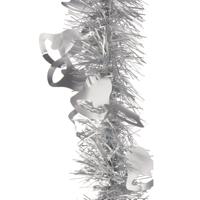 Arte R lametta kerstslinger - zilver - folie - 200 x 12 cm Arte R lametta kerstslinger - zilver - folie - 200 x 12 cm