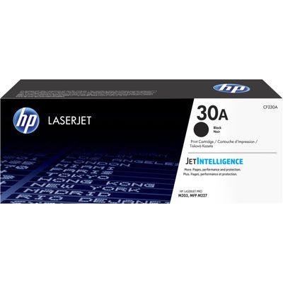30A zwarte LaserJet tonercartridge (CF230A) Toner