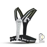 Gato safer sport led vest usb antracite one size