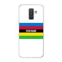 WK Wielrennen: Samsung Galaxy A6 Plus (2018) Transparant Hoesje