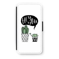 Hey you cactus: iPhone SE 2020 Flip Hoesje