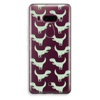 Dinos: HTC U12+ Transparant Hoesje Dinos: HTC U12+ Transparant Hoesje