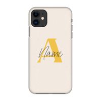 Amber Script: Volledig geprint iPhone 11 Hoesje