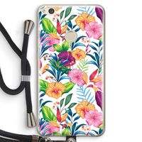 Tropisch 2: Huawei Ascend P8 Lite (2017) Transparant Hoesje met koord