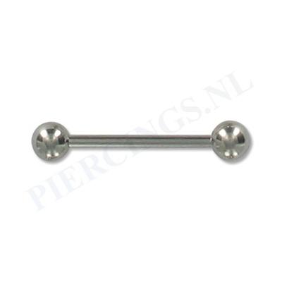 Barbell 16 mm + 6 mm bal