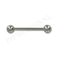 Barbell 16 mm + 6 mm bal
