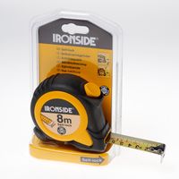 Rolbandmaat Irons.rubber 8mx25mm ABS