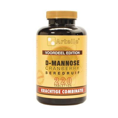 Artelle D-Mannose Tabletten Cranberry/Beredruif 220Tabletten