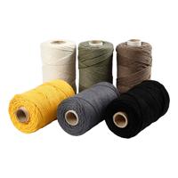 Creativ Company Macrame koord diverse kleuren, 6x198m Creativ Company Macrame koord diverse kleuren, 6x198m