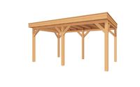Buitenverblijf SUBLIME Plat dak - 500x300 cm- Plat dak- - YARD Outdoor
