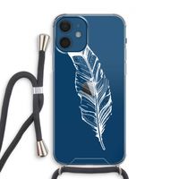Pluim: iPhone 12 Transparant Hoesje met koord