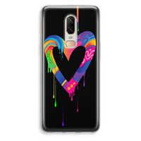 Melts My Heart: OnePlus 6 Transparant Hoesje