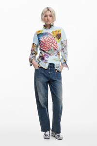 T-shirt ontworpen door Mr. Christian Lacroix - BLUE - L