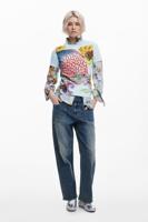 T-shirt ontworpen door Mr. Christian Lacroix - BLUE - M