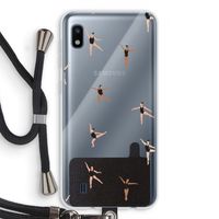 Dancing #1: Samsung Galaxy A10 Transparant Hoesje met koord Dancing #1: Samsung Galaxy A10 Transparant Hoesje met koord